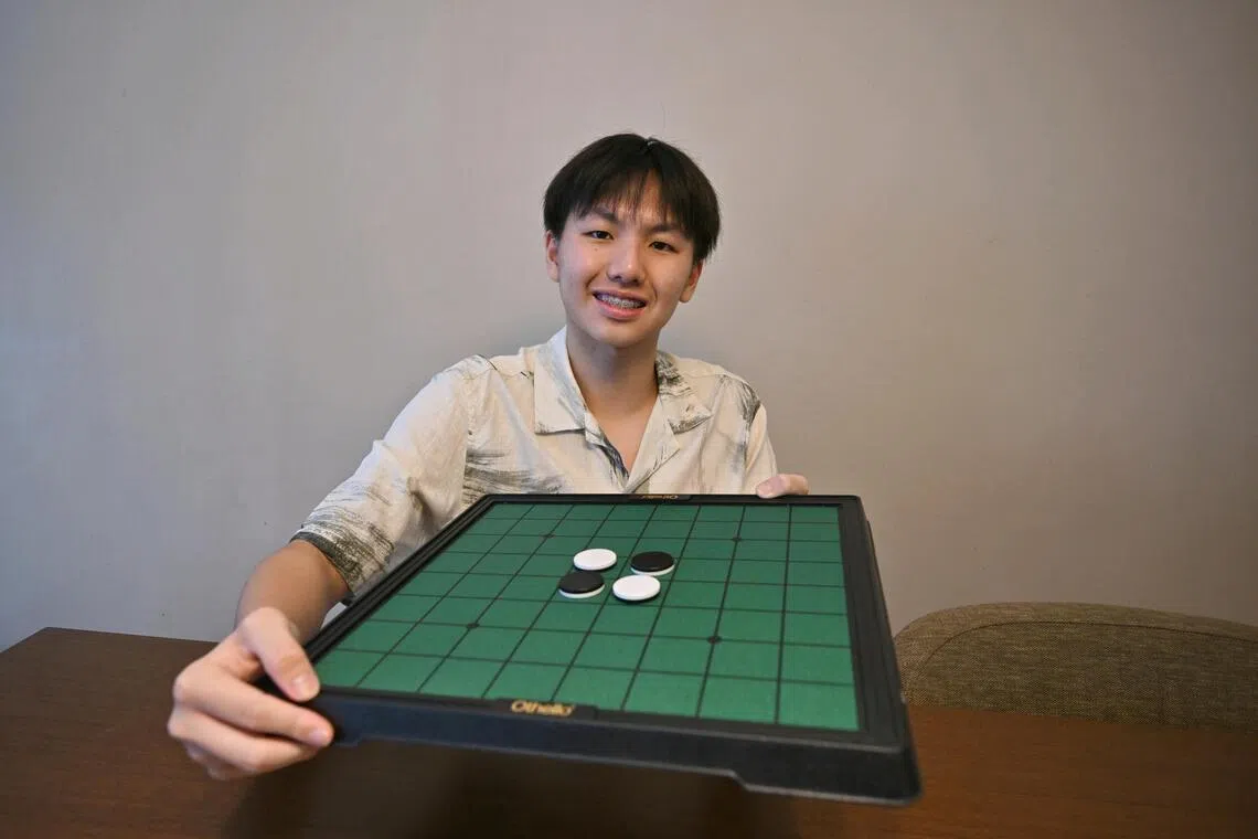 Teen goes from beginner to Singapore’s first world youth champion in Othello in three years