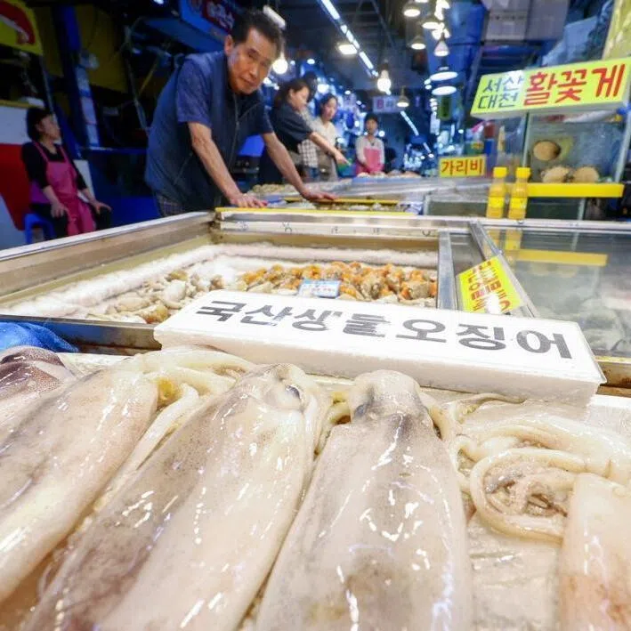 While squid is a staple seafood in South Korea with myriad different recipes and forms, the country is relying more and more on squid caught far from Korea’s shores.
