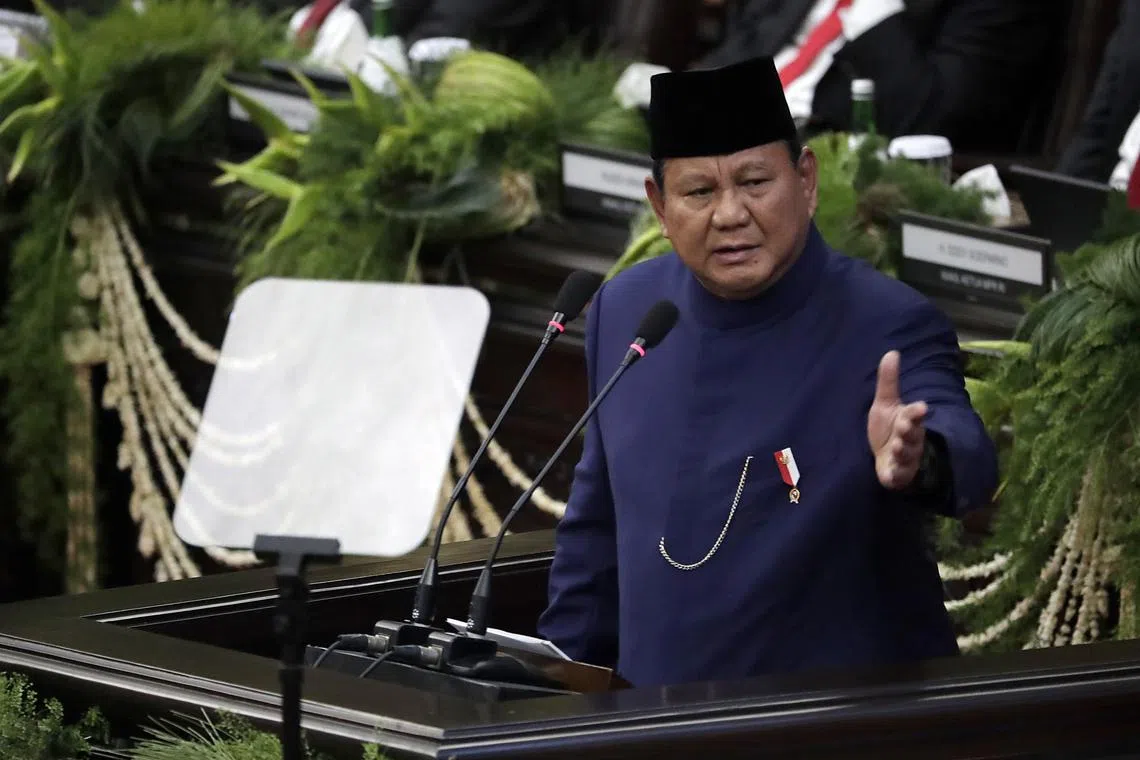 The 44 ministers, announced by Indonesian President Prabowo Subianto on the same day that he took office, features a mix of politicians, professionals and business managers. 