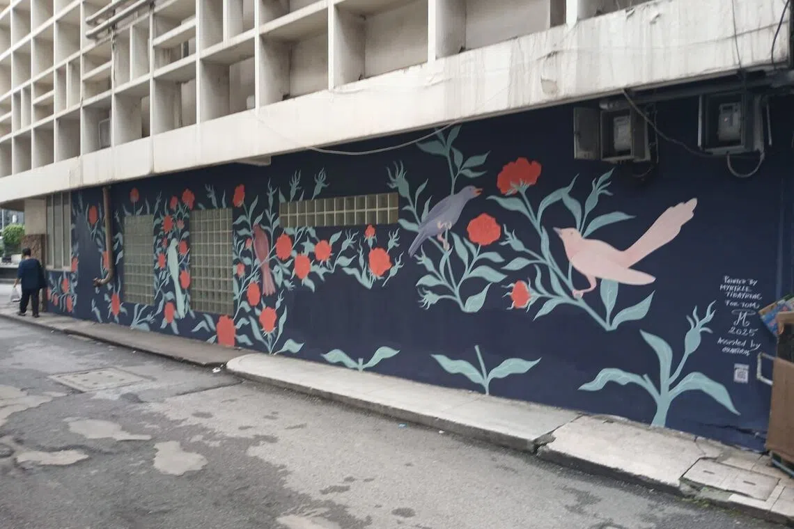 French artist cries foul over censorship of nude mural near Bangkok’s red-light district