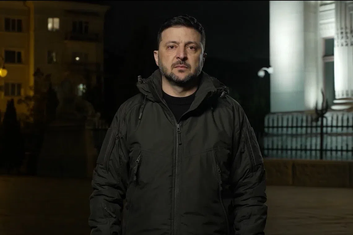 Ukrainian President Volodymyr Zelensky made the comments in his Dec 17 evening address, ahead of ‍a ​crucial European Union summit on Moscow’s frozen ‍assets. 