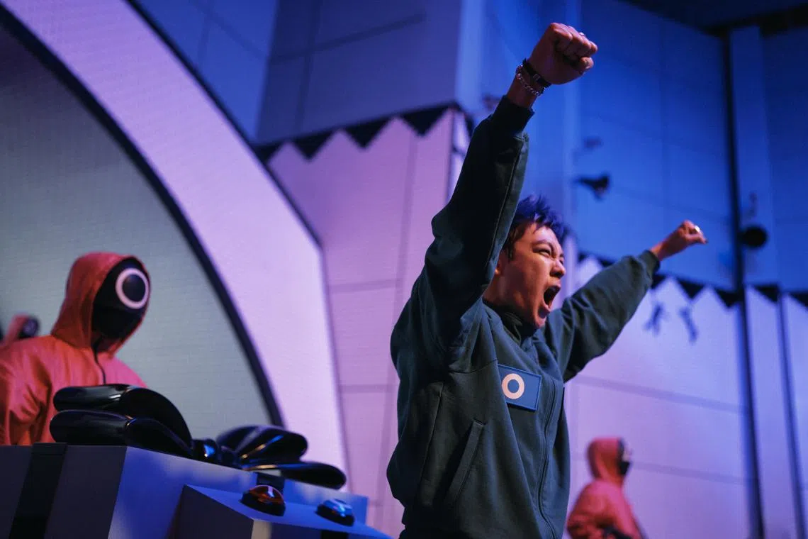 Former K-pop star Choi Seung-hyun, better known as rapper T.O.P of boy band BigBang, plays Thanos, a rapper with drug problems seemingly inspired by his real life in season two of Squid Game.