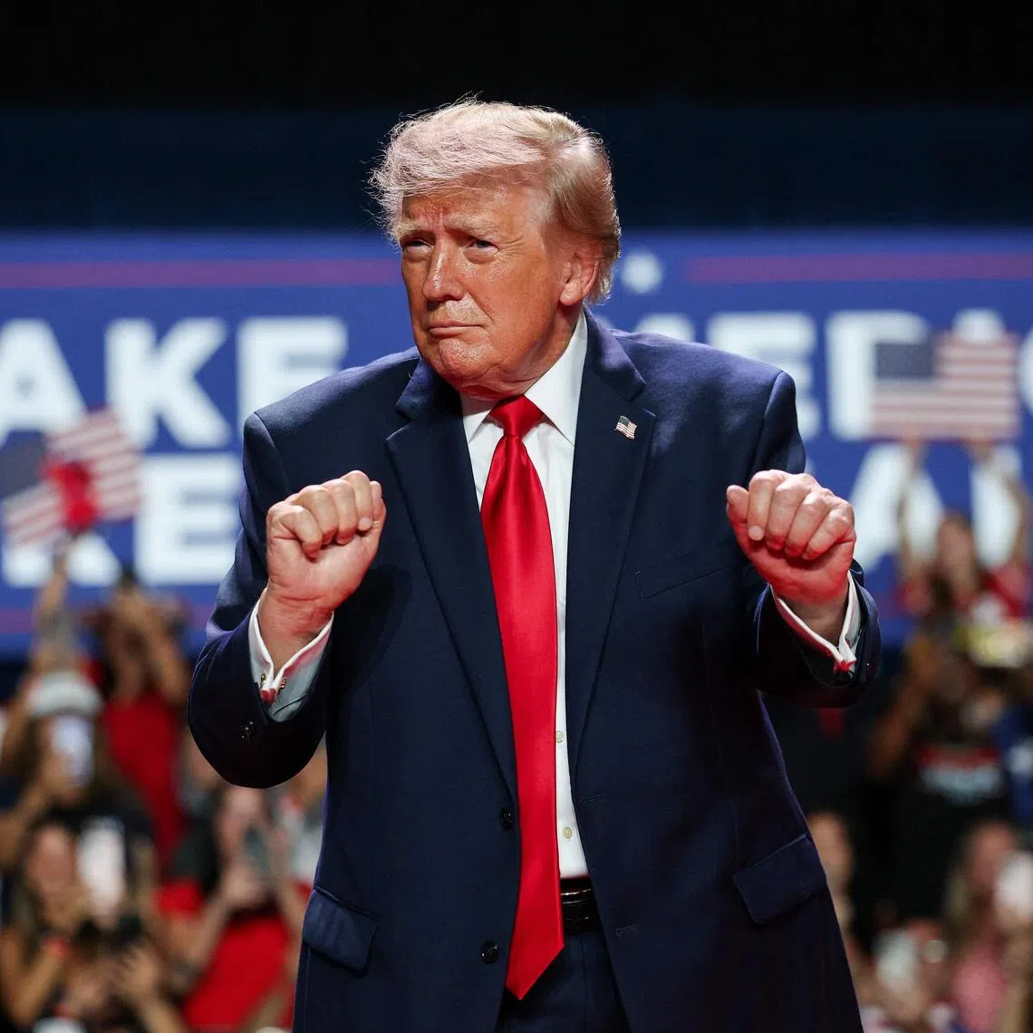 The potential presidential golf course adds to a slew of Trump efforts to use his name to memorialise his legacy. 