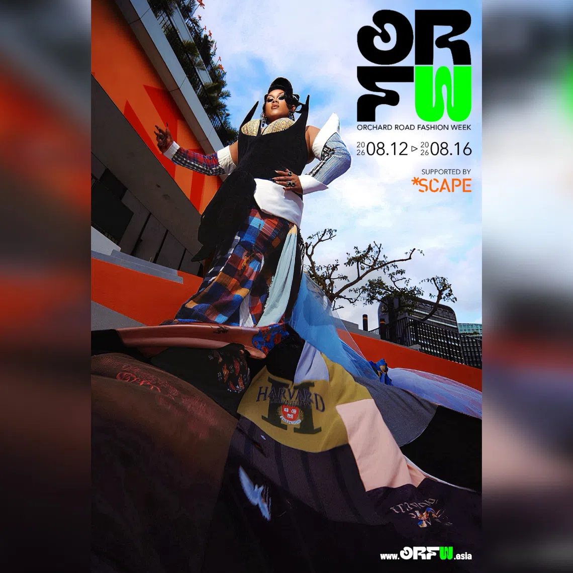 Across five days, 40 small brands from Singapore, the Philippines, Thailand, Malaysia, Indonesia, India, Sweden and South Africa will send their designs down the runway at *Scape’s Ground Theatre, putting on 25 catwalks in total.