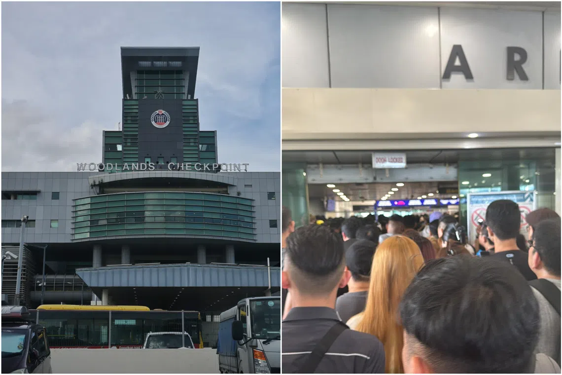 The incident resulted in queues that stretched from the bus hall on the second floor to the first floor of the building.