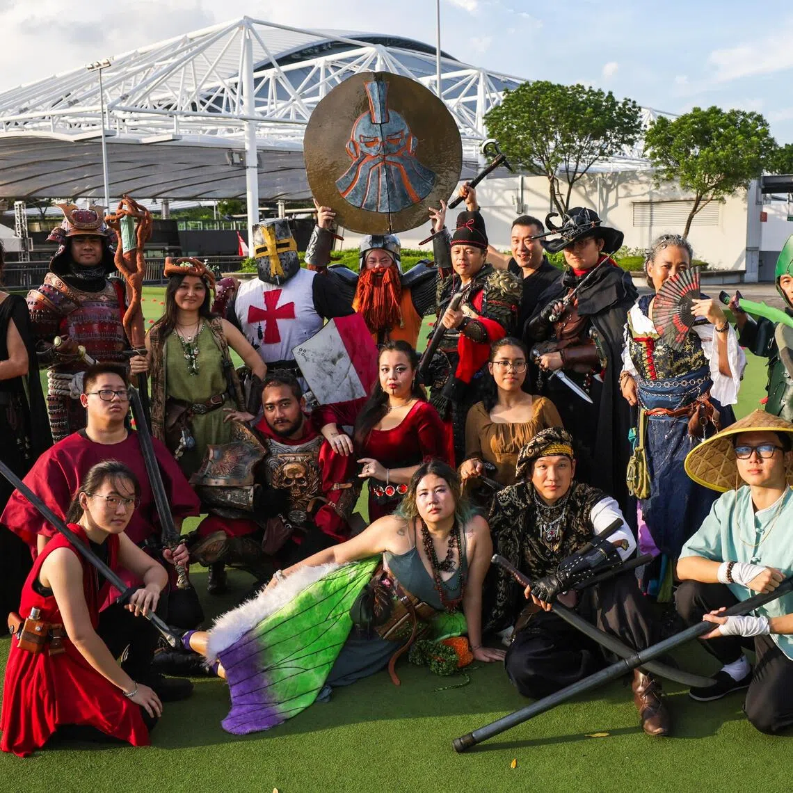 Joining the official street cast for the event are members from the live-action role-playing group Larp Singapore Community and indie production team The Seven Seas of Sage.