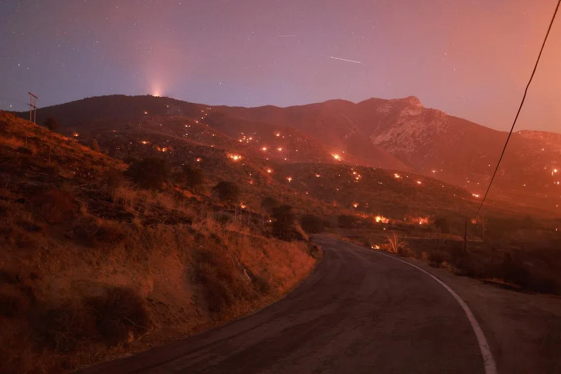 The Park Fire outside of Chico in the state’s north has been raging since July 24.
