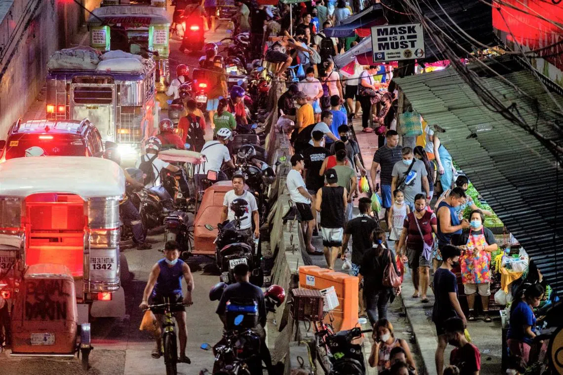 Philippine President Ferdinand Marcos said the economy has been “rather stable” and unemployment is continuing to decline.