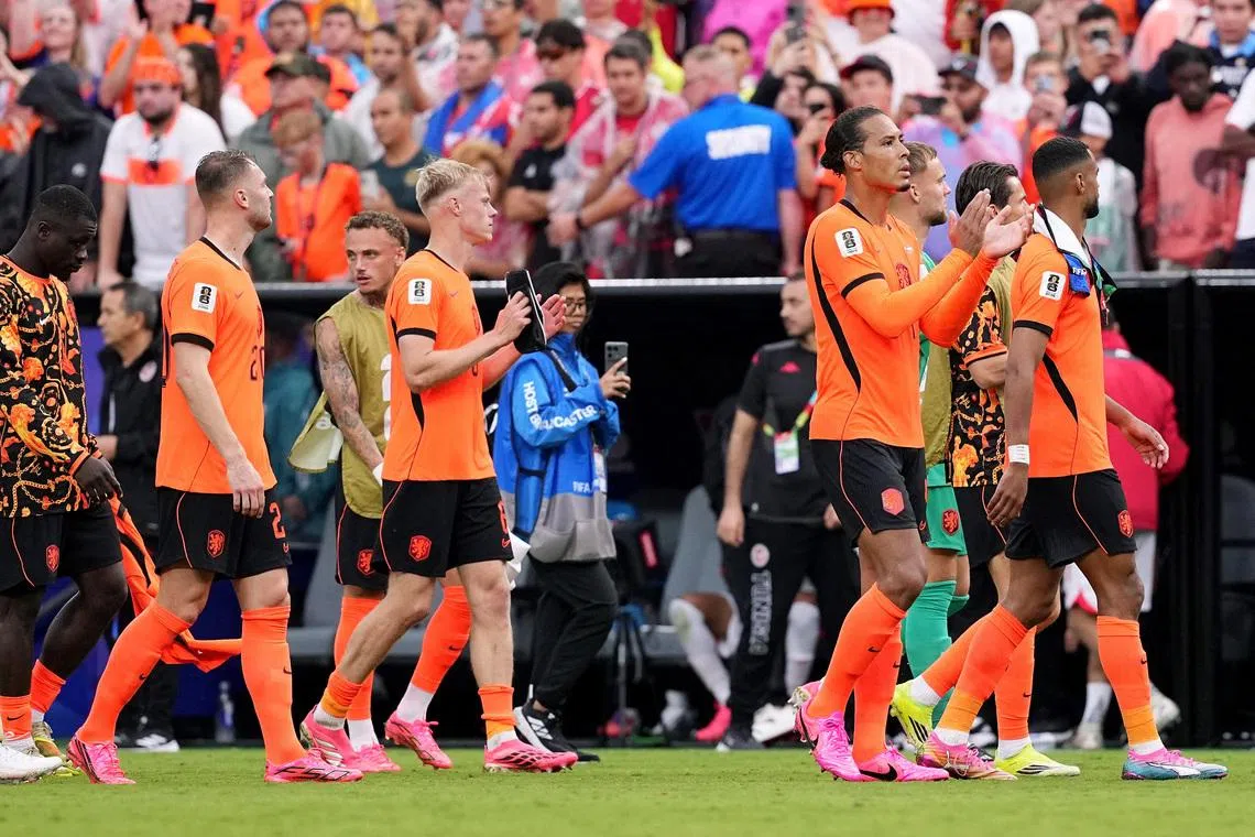 The Netherlands look to be in good form after the group stage.