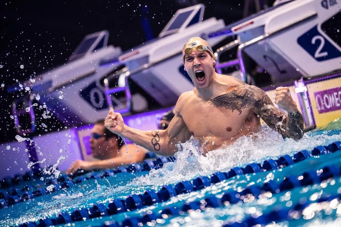 ISL was first launched in 2019 and featured some of the sport’s biggest stars, including Caeleb Dressel (above), Adam Peaty and Katinka Hosszu.