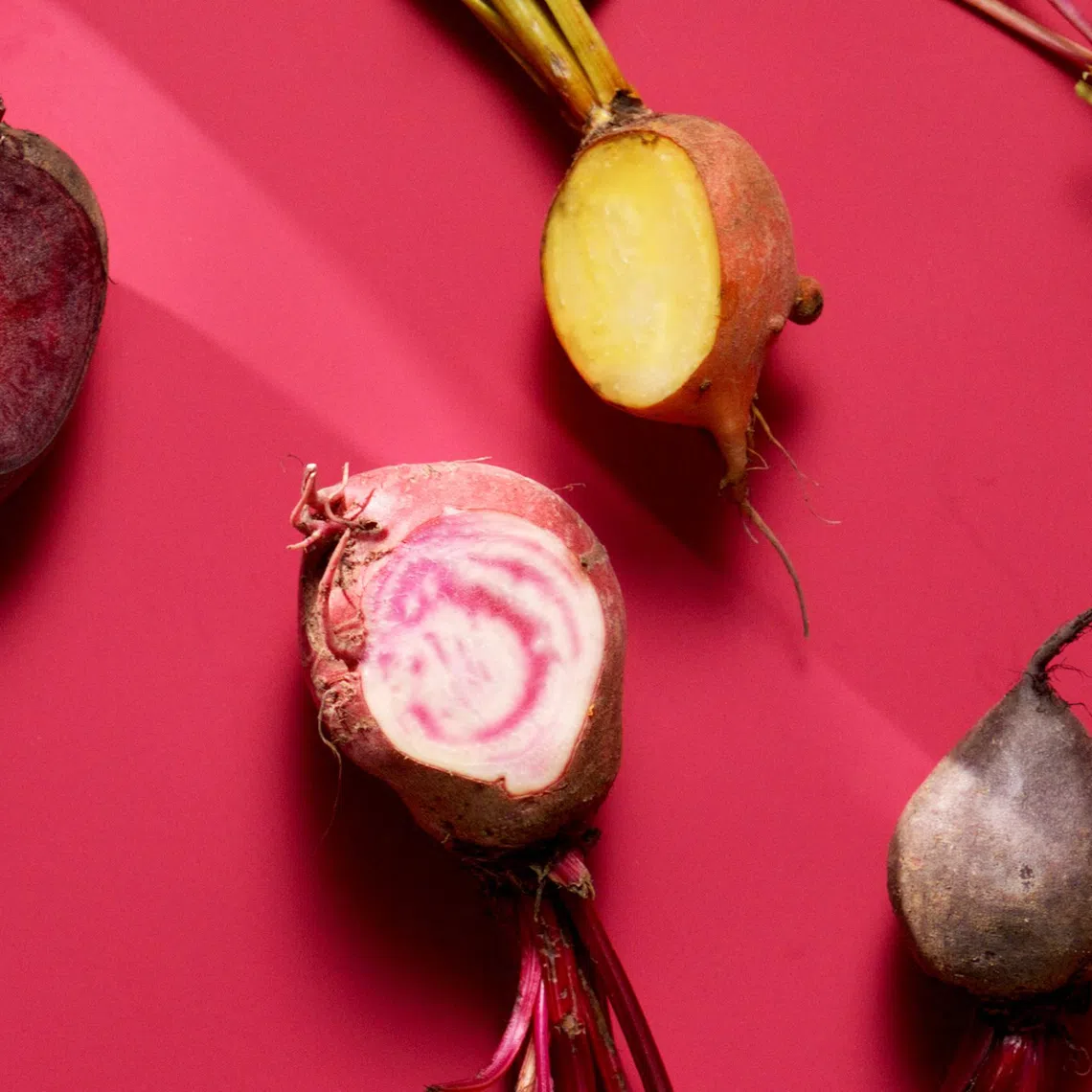 Beets owe their vibrancy – ruby red, deep purple and bright gold – to powerful antioxidants.