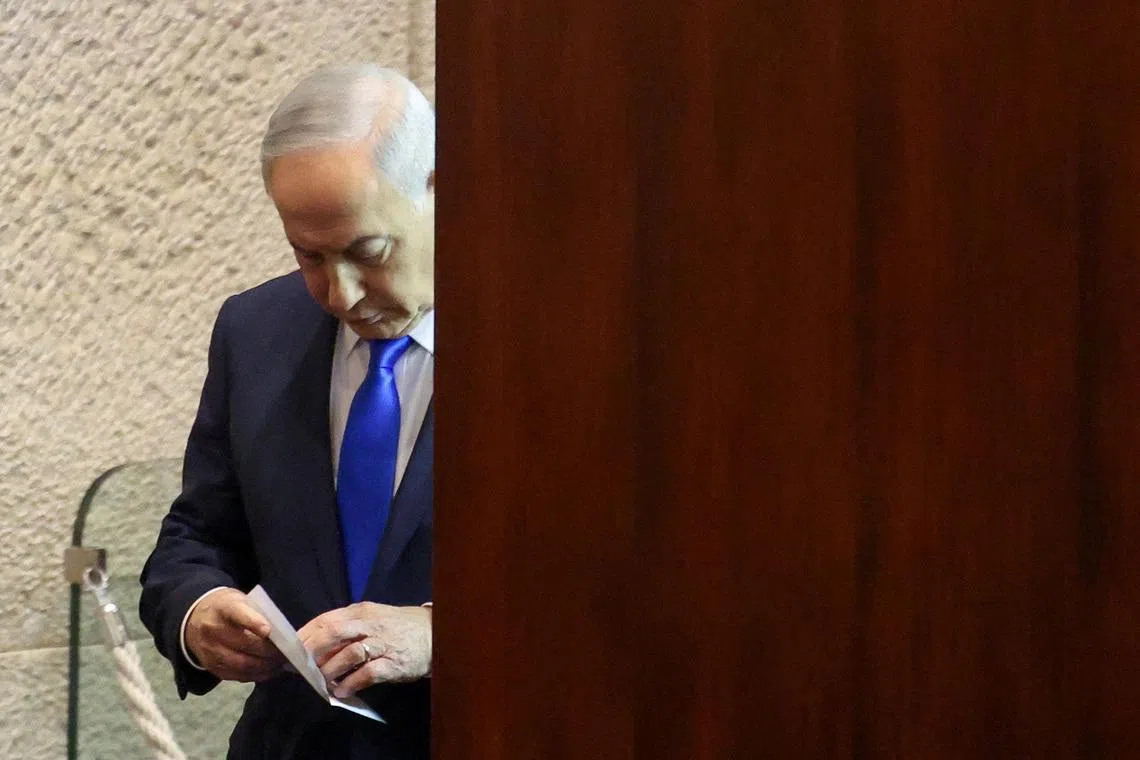 The May poll showed residents in Israel's north abandoning Prime Minister Benjamin Netanyahu's Likud more quickly than voters elsewhere. 