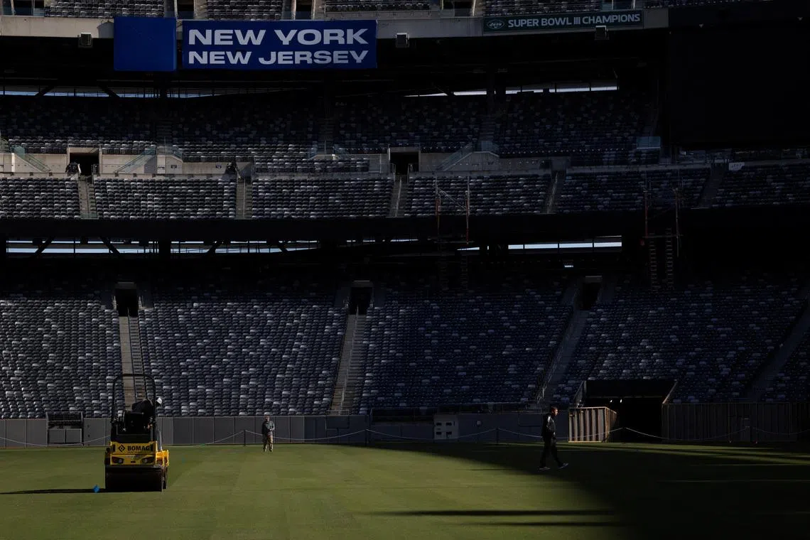 The MetLife Stadium in New Jersey will host the World Cup final. 