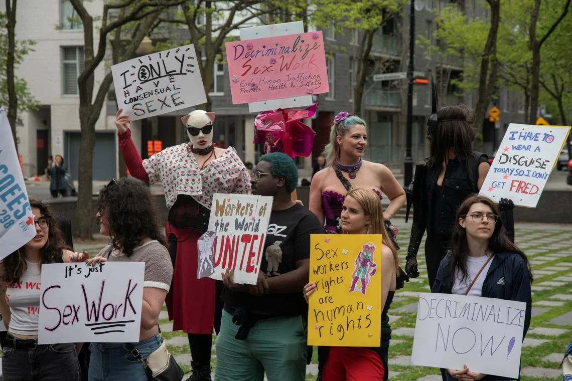 Montreal sex workers strike during Canada Grand Prix