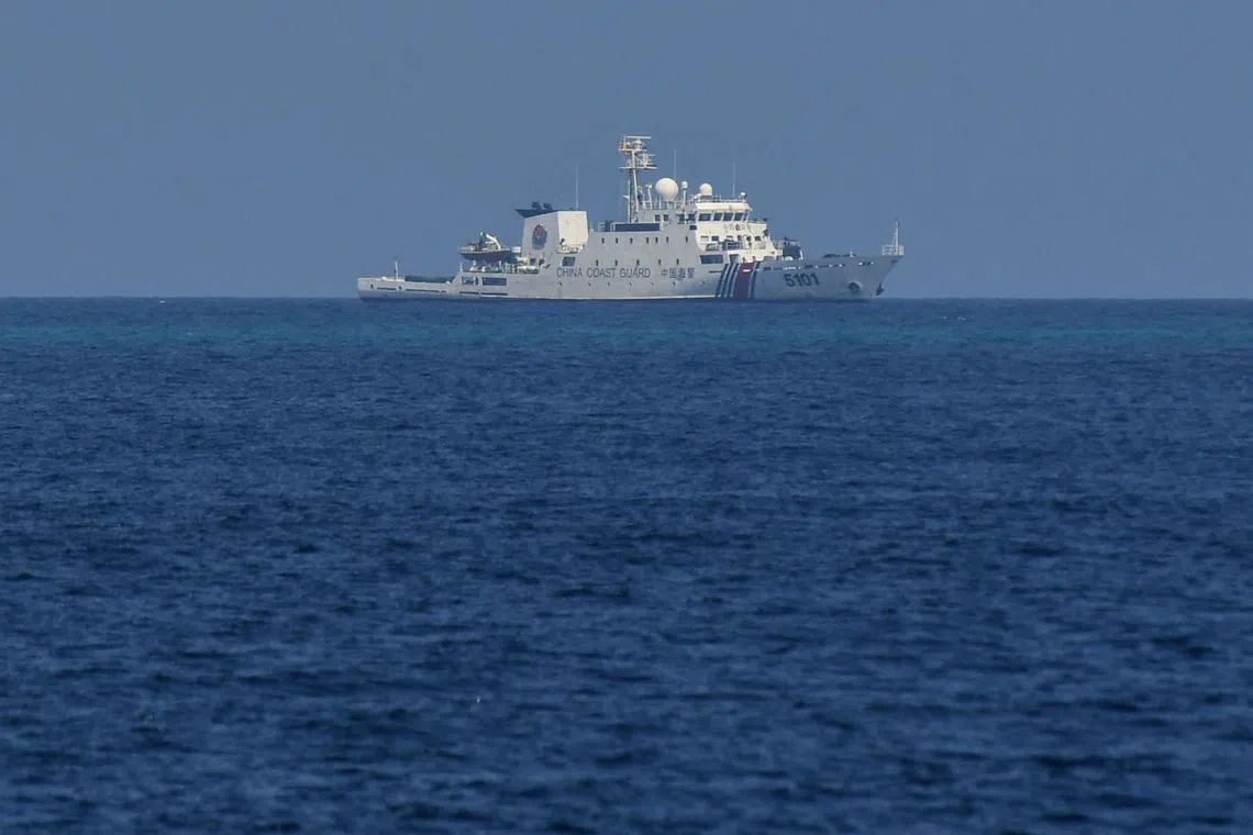 China’s claim to much of the South China Sea is contested by other states in Southeast Asia. 