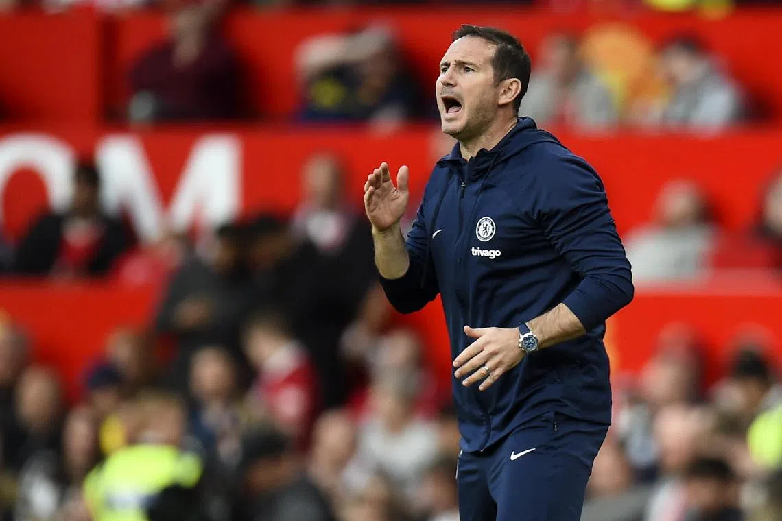 Chelsea have lost eight of their 10 matches under interim boss Frank Lampard.