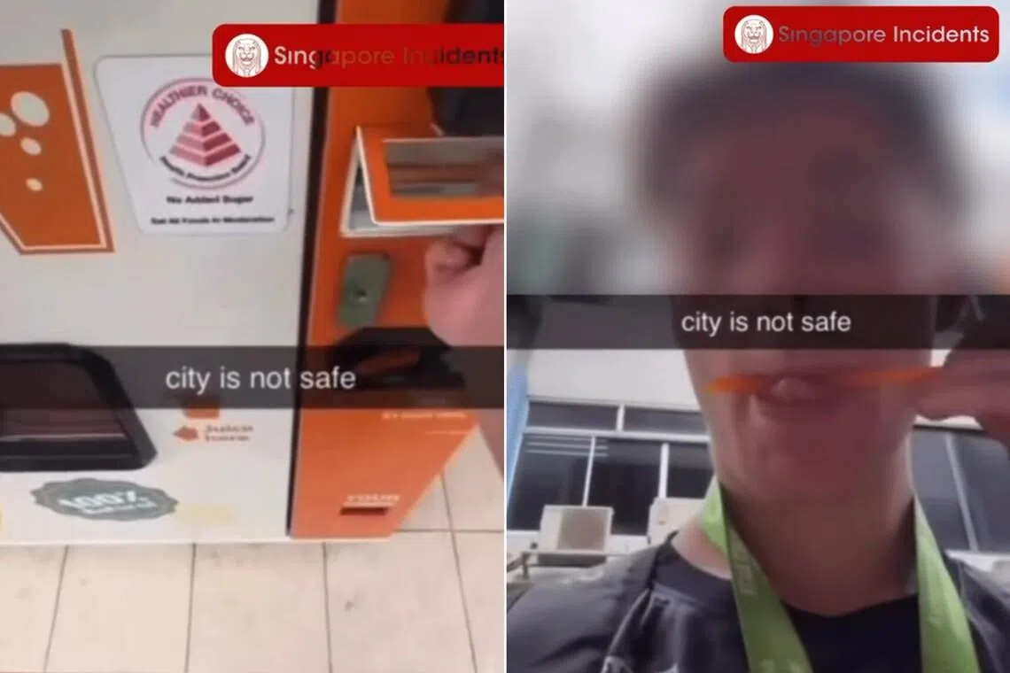 The police said the teenager was arrested for public nuisance after a report was made. 