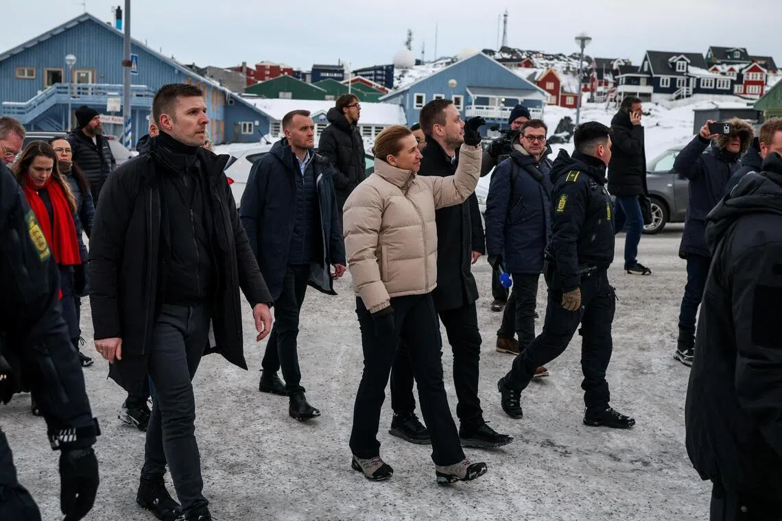 Denmark’s prime minister visits Greenland in show of support amid Trump crisis