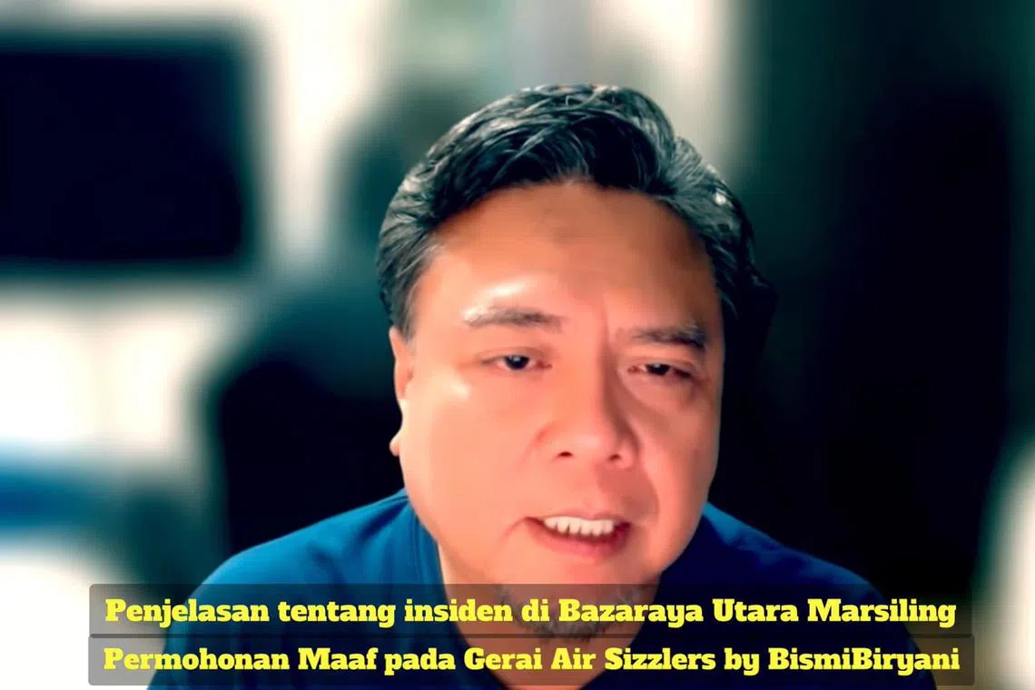 Singaporean actor Suhaimi Yusof apologised to a Ramadan bazaar stall drinks stall owner after being called out for behaving rudely and insulting the workers.



Source / Copyright: SUHAIMIYUSOFOFFICIAL/FACEBOOK