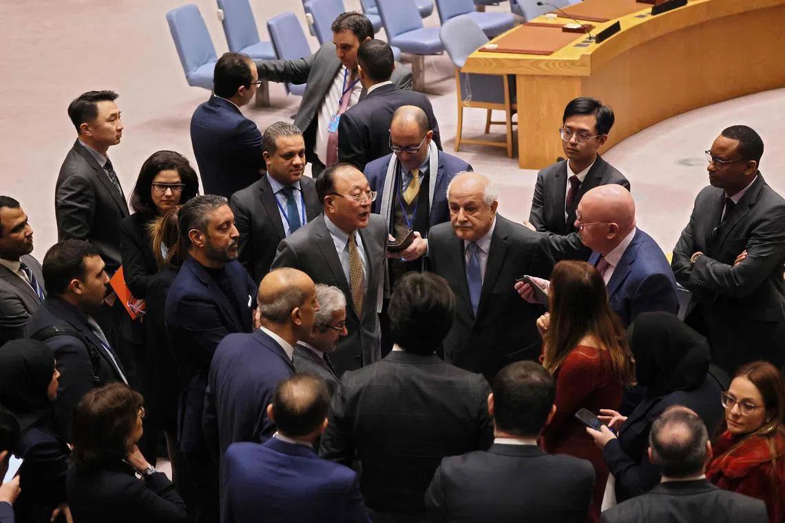 A draft resolution by the UAE essentially aims to dilute Israel's control over all humanitarian aid deliveries to 2.3 million people in Gaza. 
