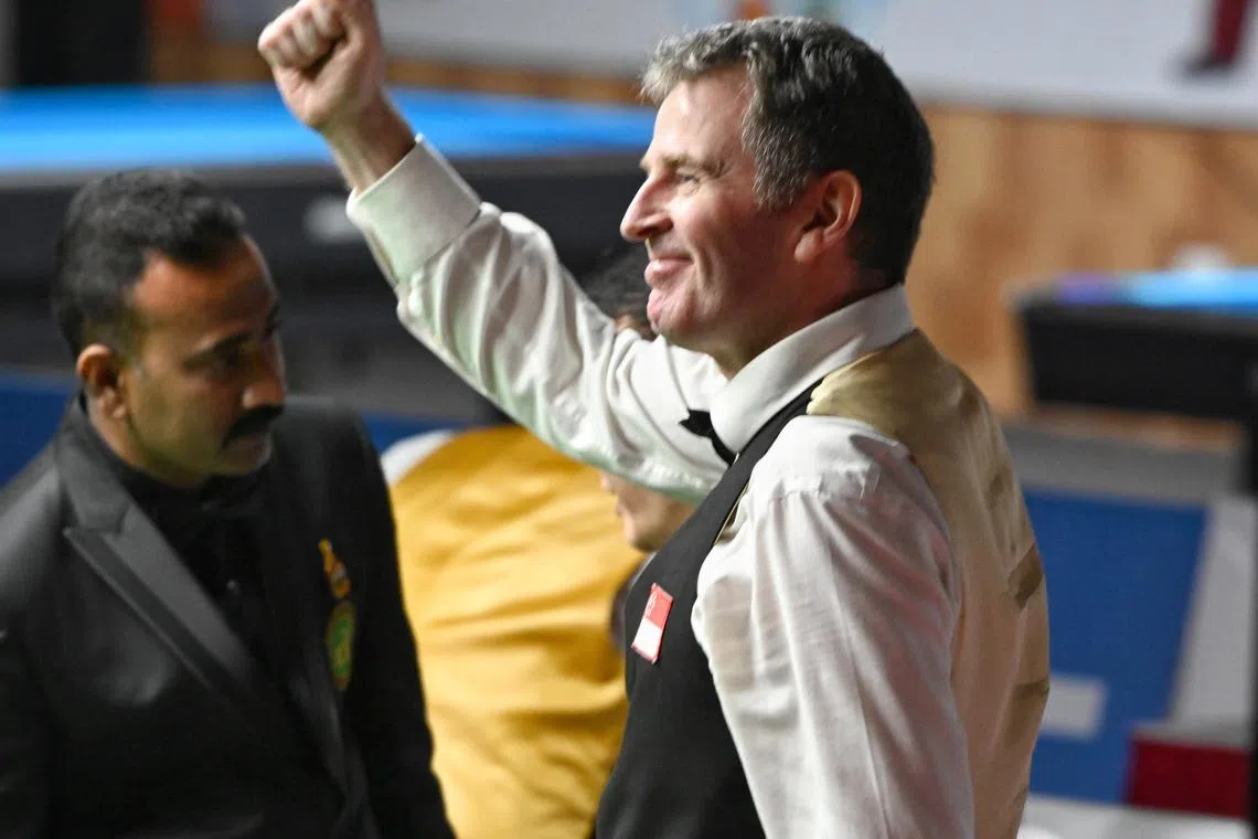 Singapore's Peter Gilchrist will defend his world title at the Ronnie O’Sullivan Snooker Academy in Bukit Timah next week.