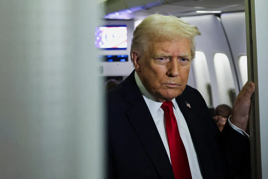 US President Donald Trump said the US will "very soon" start taking action to stop suspected Venezuelan drug traffickers on land.