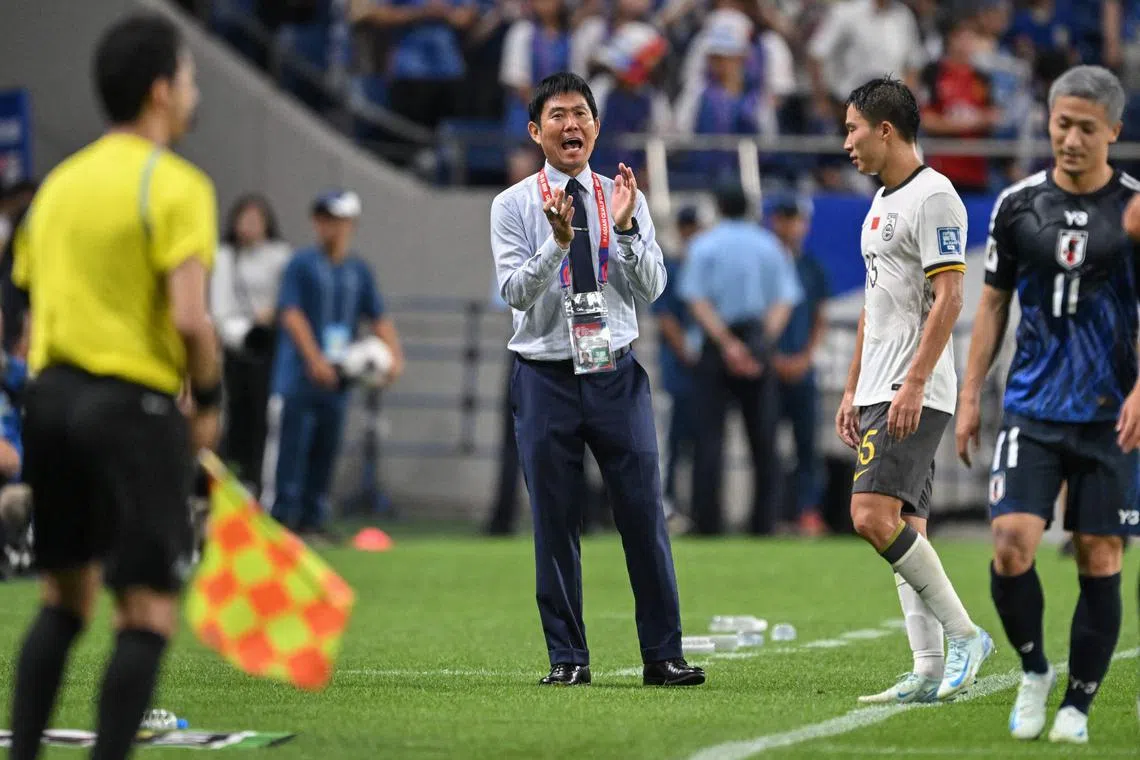 Japan coach Hajime Moriyasu will be seeking a third win following the thrashings over China and Bahrain. The Japanese take on Saudi Arabia next in their World Cup qualifier.