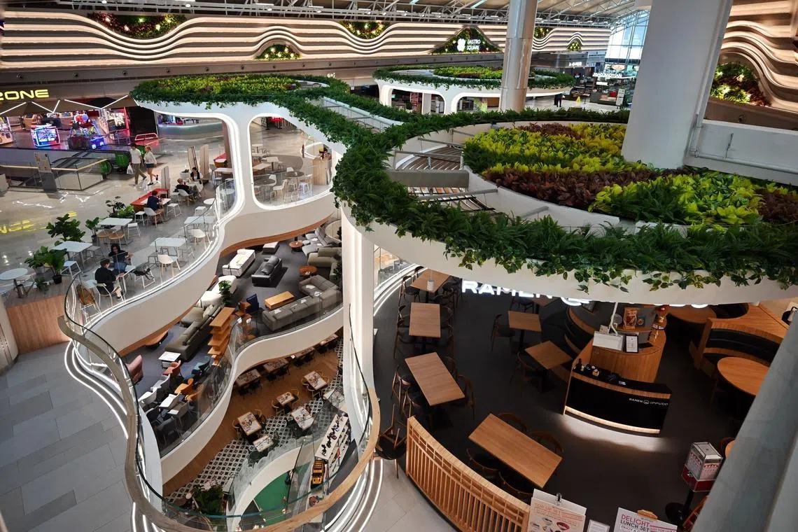 The refreshed City Square Mall.