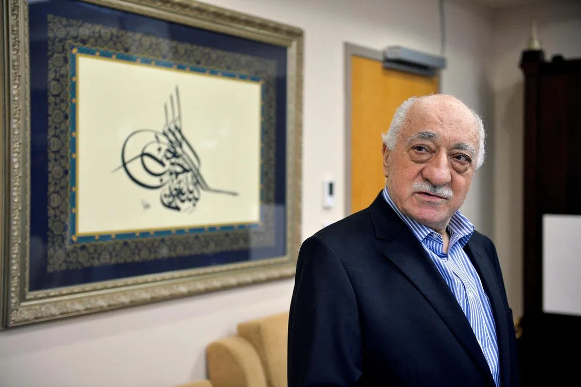 Mr Gulen was a one-time ally of Mr Erdogan but they fell out spectacularly, and Mr Erdogan held him responsible for the 2016 attempted coup.