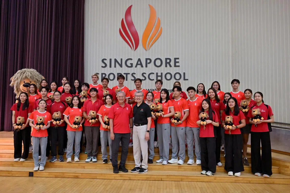 Seventy-four past and present student-athletes from the Singapore Sports School will be heading to the Sept 19 to Oct 4 Aichi-Nagoya Asian Games.