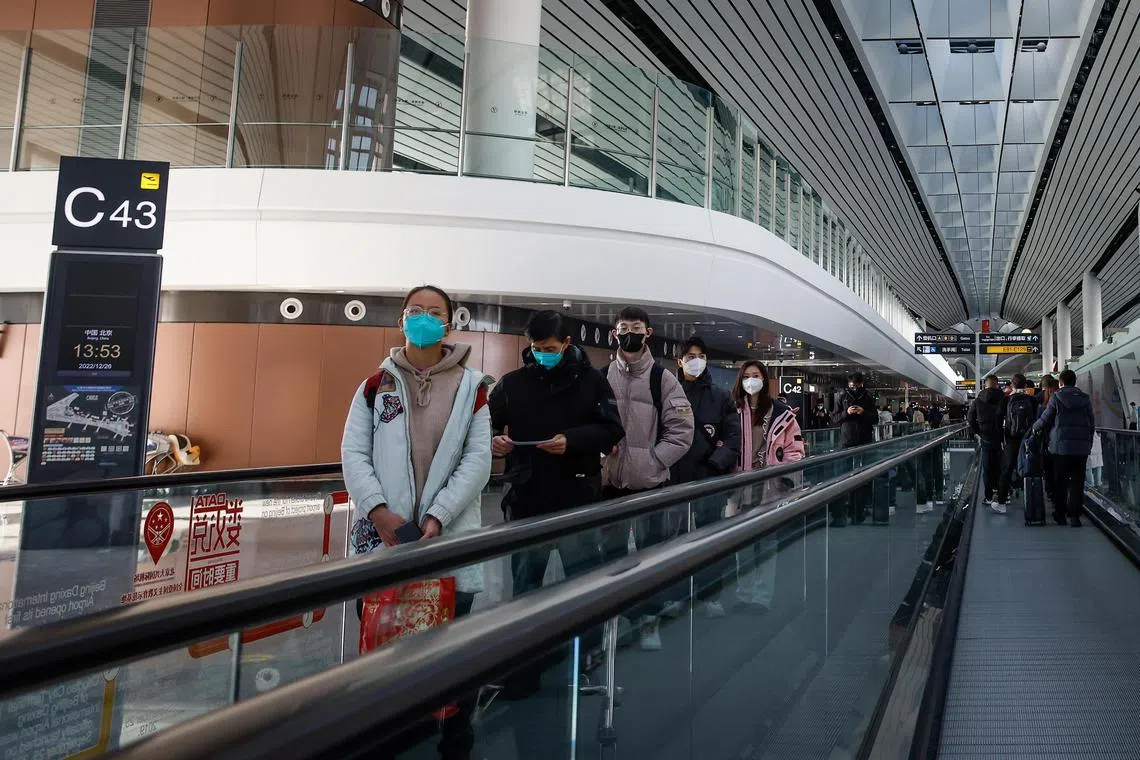 Scheduled flights into China during January, February and March are up no more than 2.9 per cent this week compared to last week.