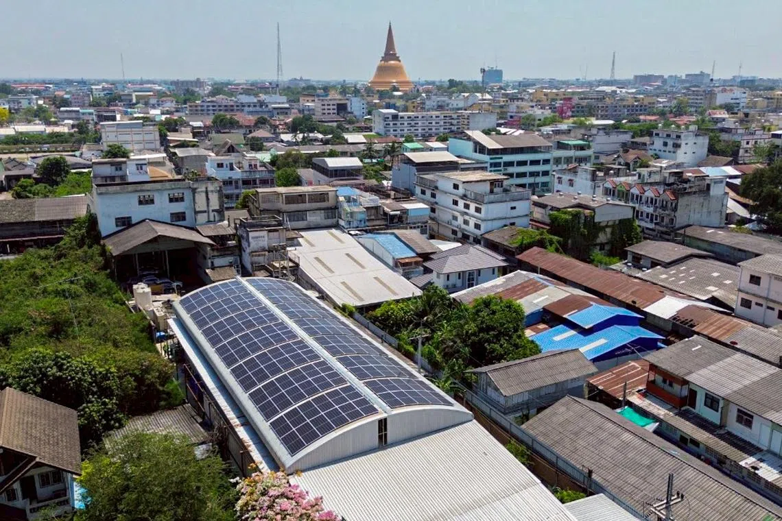 Thailand's imports of solar panels from China have grown, hitting 4.4 gigawatts in the 12 months through February.