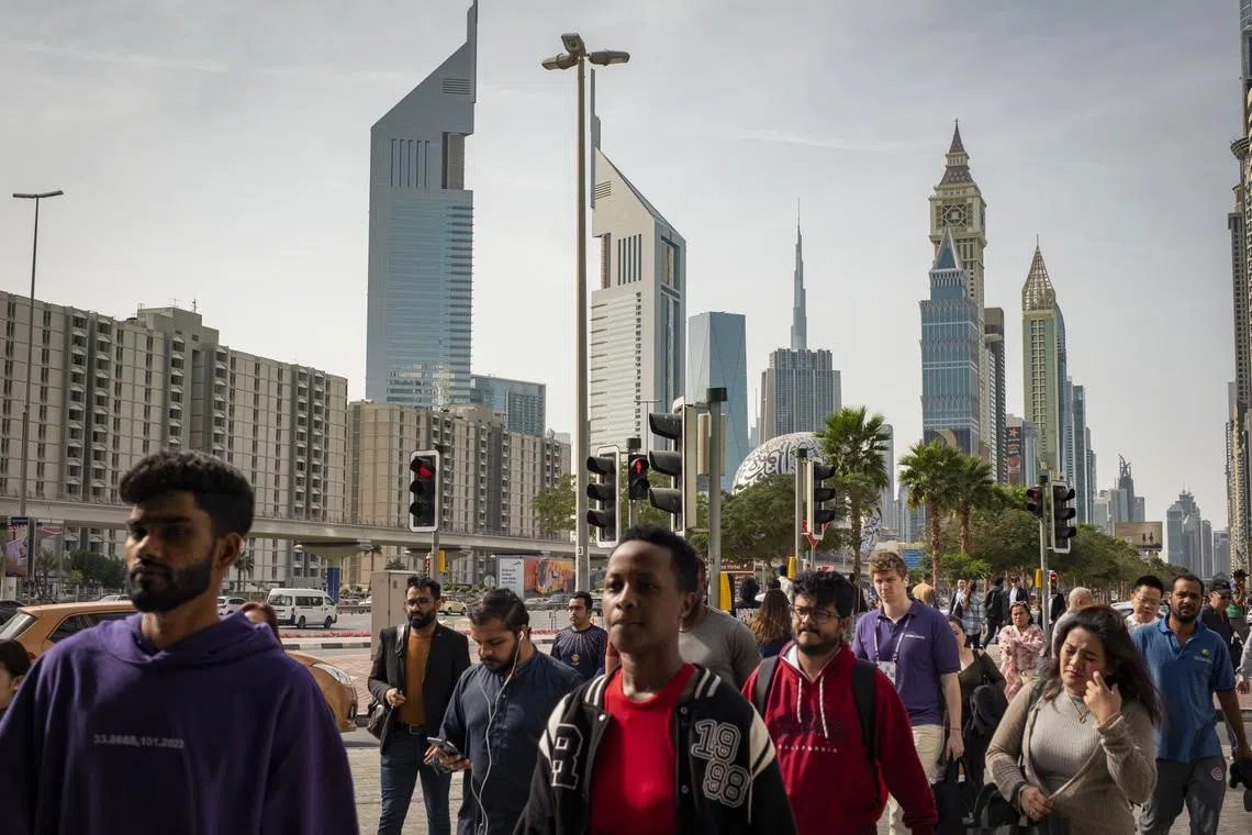 Dubai is the most populous of the seven territories that make up the UAE.