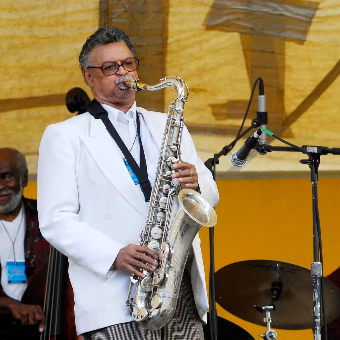 Jazz musician Plas Johnson played the Grammy-winning Pink Panther theme song.