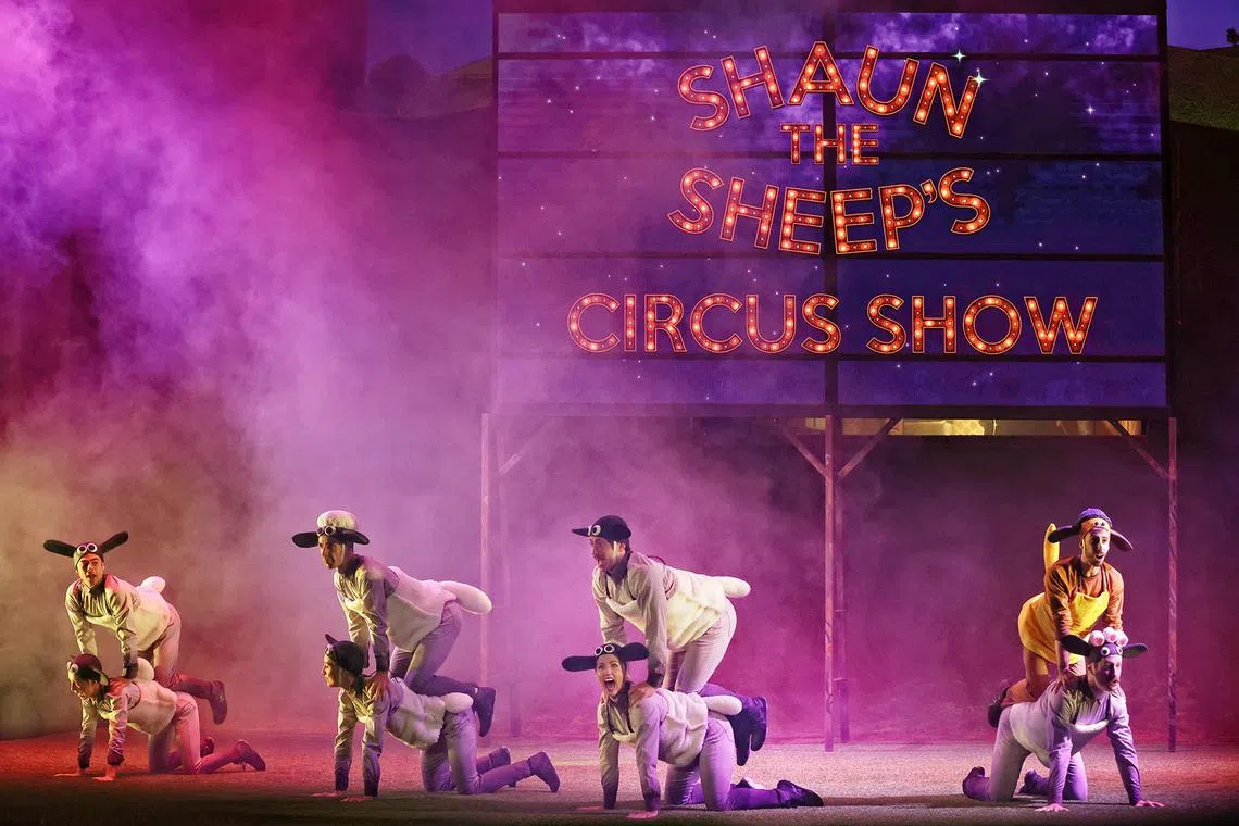 Singapore is Shaun The Sheep’s Circus Show's first stop outside of Australia where it debuted and toured since 2021. 
