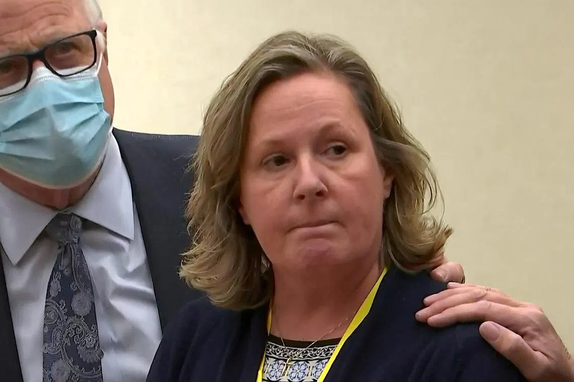 Kimberly Potter, now 50, was found guilty of first- and second-degree manslaughter in the 2021 shooting of Daunte Wright.
