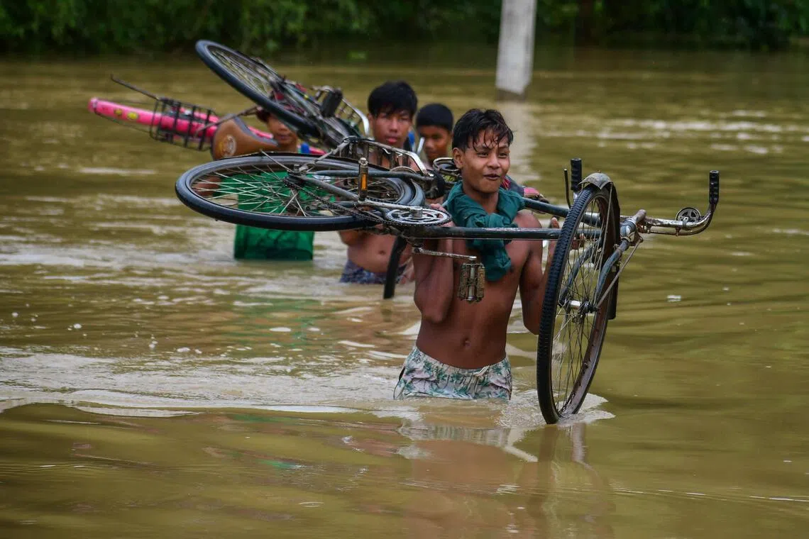 Floods in India’s north-east kill nearly 100