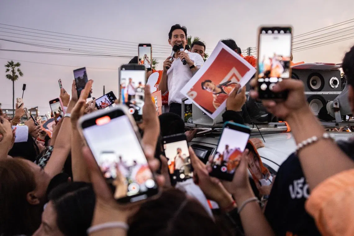 Pita Limjaroenrat, leader of the Move Forward Party, still requires broader support from the Senate to become prime minister.