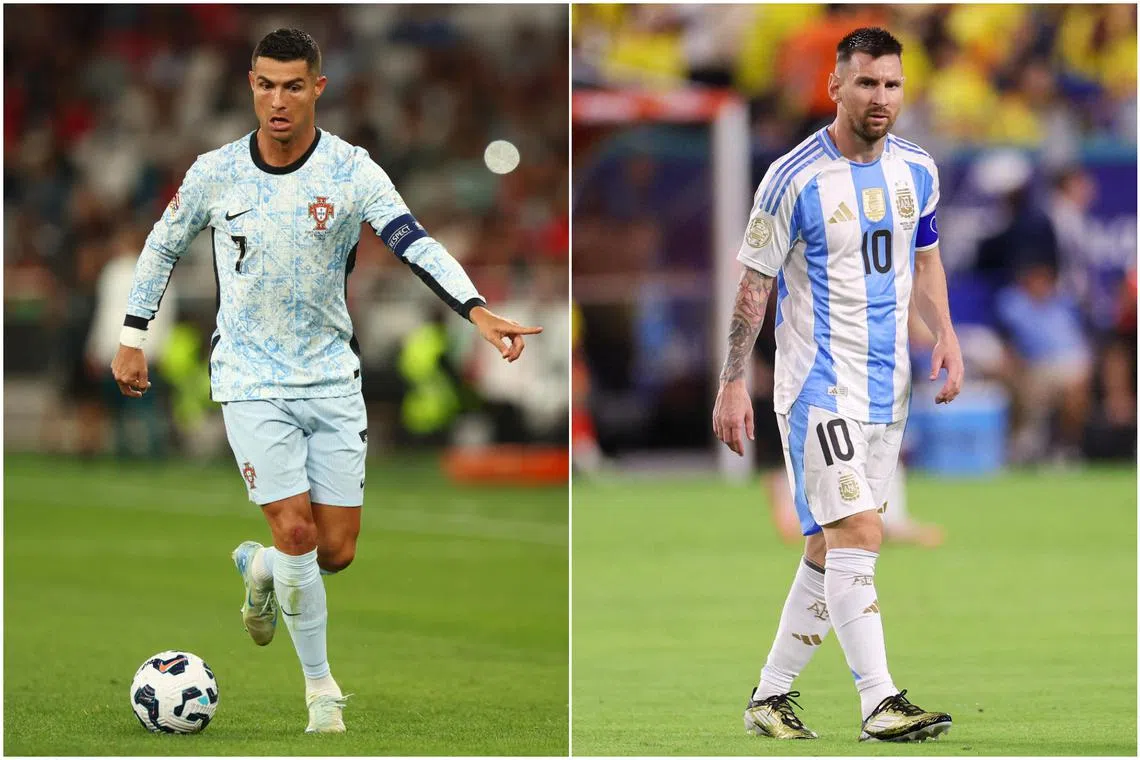 The announcement this week of 30 nominees saw both Lionel Messi (right) and Cristiano Ronaldo omitted from the men’s category for the first time since 2003.