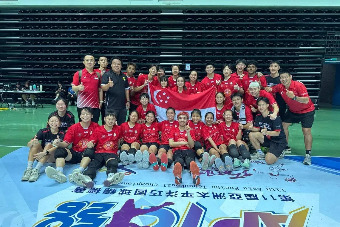 The men’s national tchoukball team beat defending champions and world No. 1 Chinese Taipei en route to clinching their first Asia Pacific Championship title.