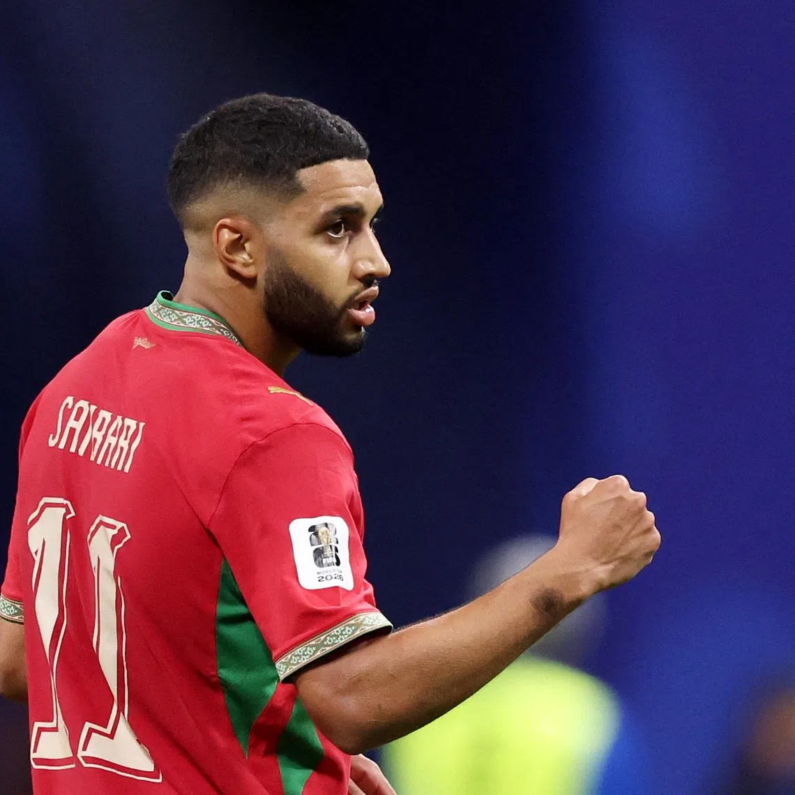 Soccer Football - FIFA World Cup 2026 - Group C - Morocco v Haiti - Atlanta Stadium, Atlanta, Georgia, U.S. - June 24, 2026 Morocco's Ismael Saibari celebrates scoring their second goal IMAGN IMAGES via Reuters/Brett Davis