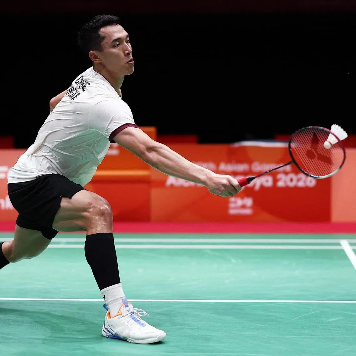 Indonesia’s Jonatan Christie may be badminton men’s singles world No. 1, but he has already lost two matches in the Asian Games men’s team event despite his country’s run to the final.