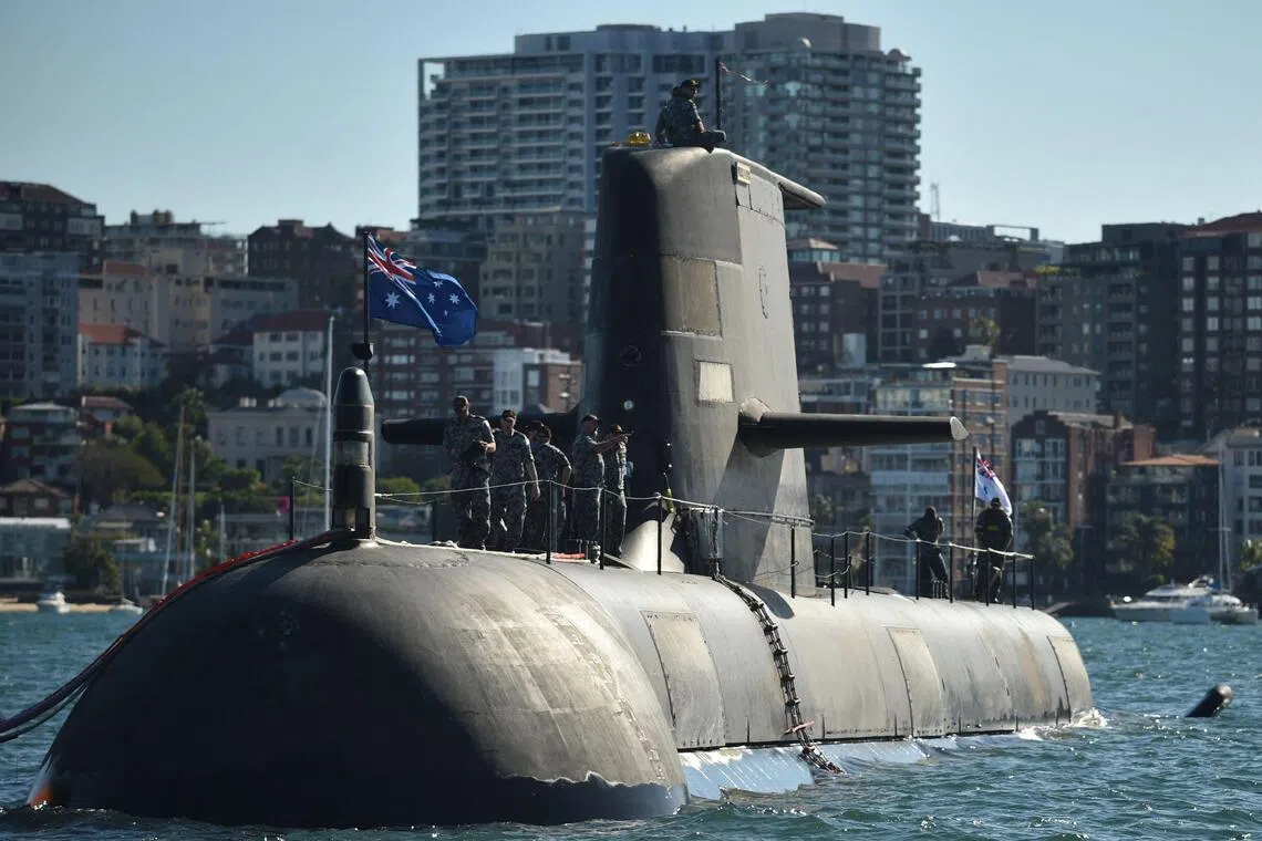 The AUKUS defence deal - Australia, UK and US - will allow Australia to acquire US nuclear-powered submarines.