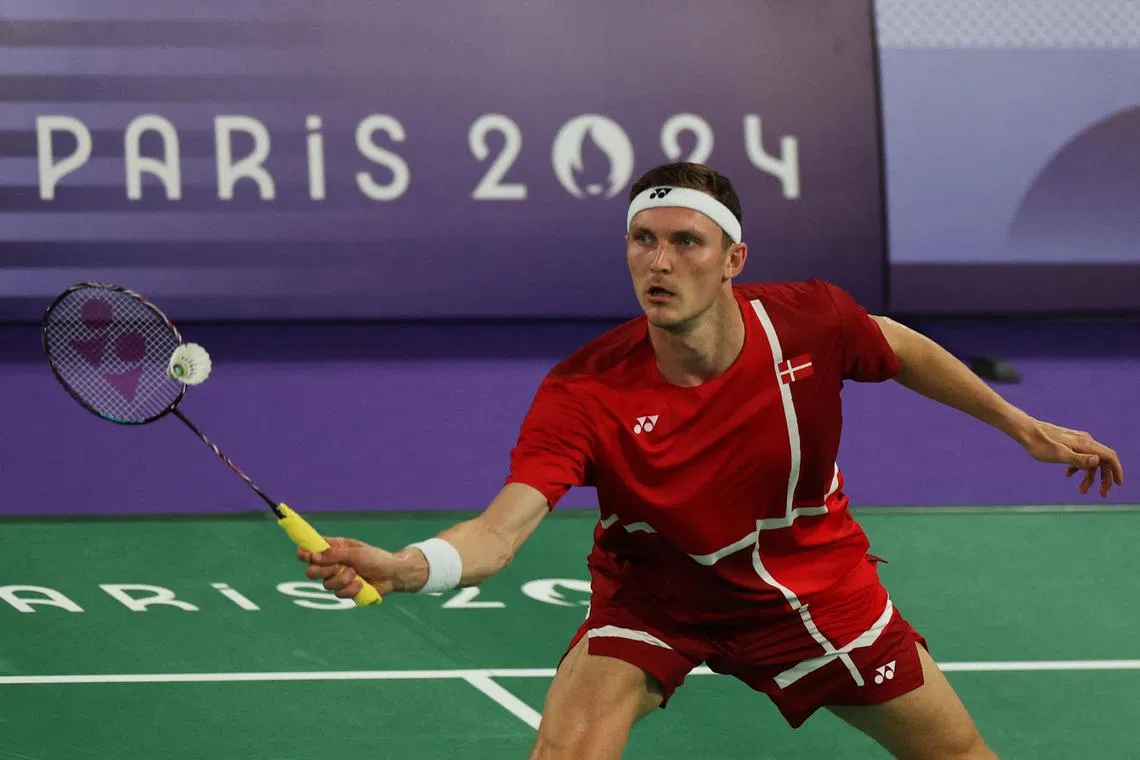 Denmark's Viktor Axelsen won all three of his group matches at the Paris Olympics and have advanced to the quarter-finals.
