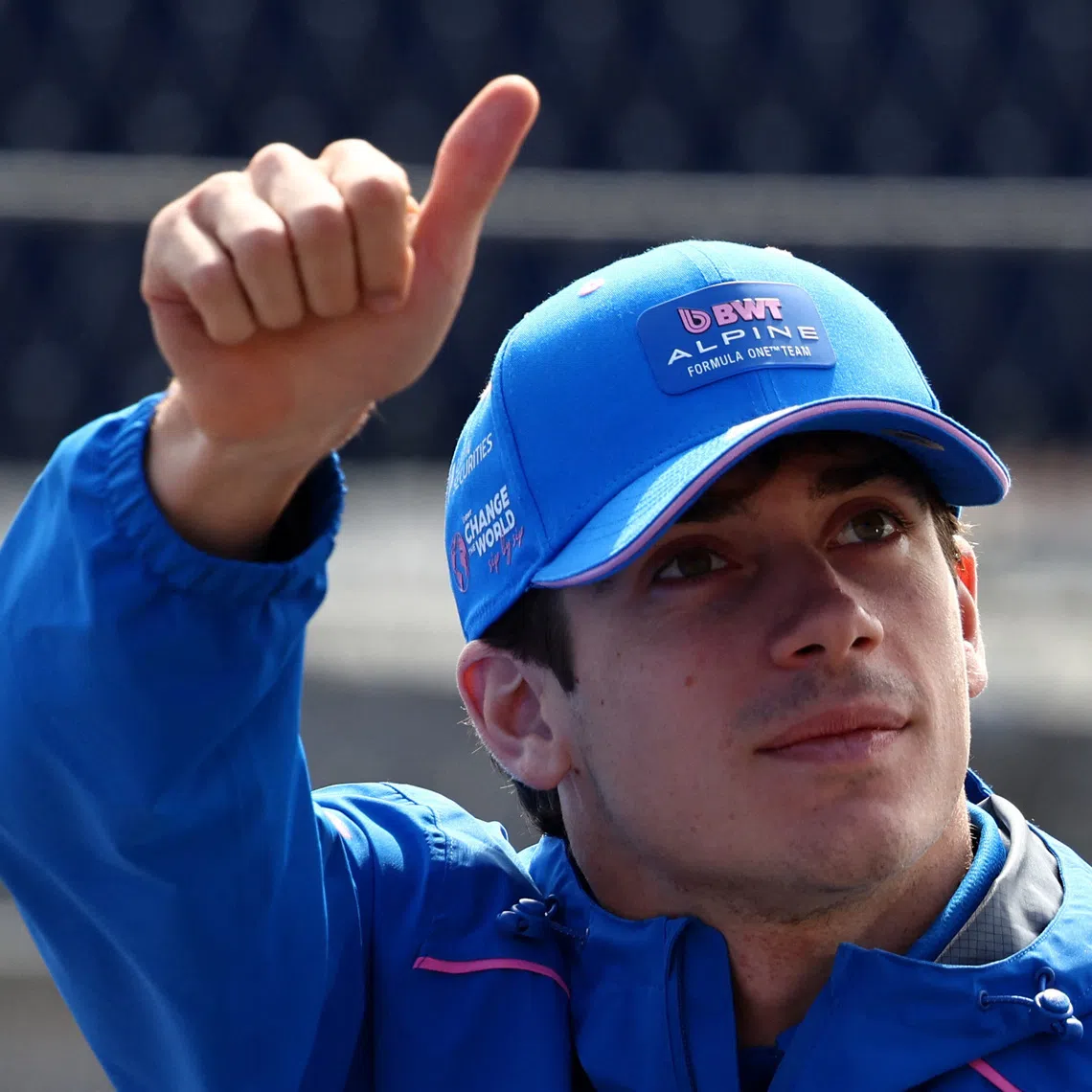 Formula One F1 - Dutch Grand Prix - Circuit Zandvoort, Zandvoort, Netherlands - August 23, 2026 Alpine's Franco Colapinto during the drivers' parade ahead of the race REUTERS/Jakub Porzycki