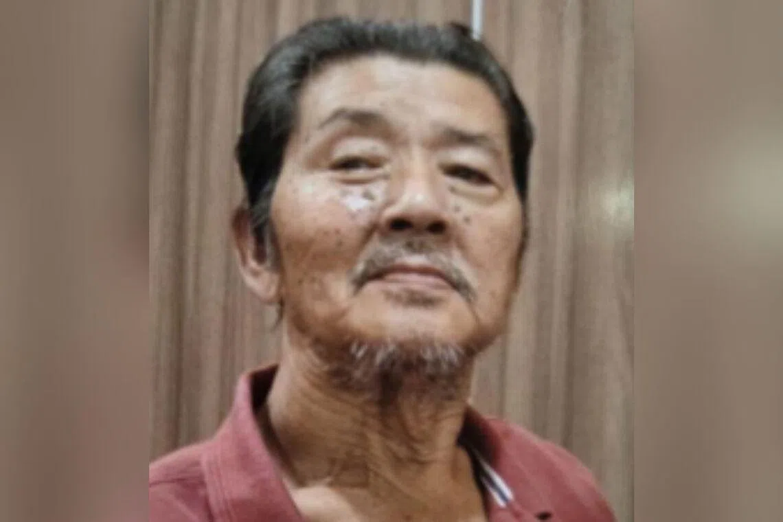 Thomas Collin was last seen near 101 Bedok North Avenue 3 at about 9.30pm