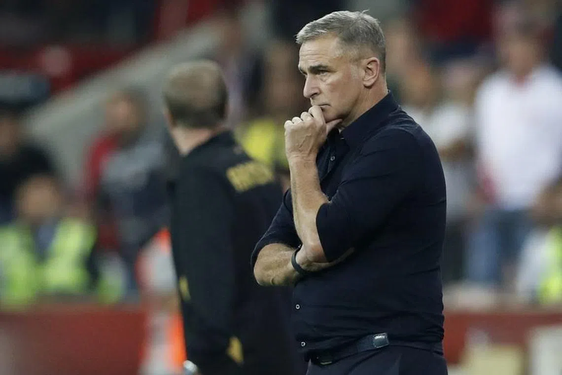 FILE PHOTO:Soccer Football - Euro 2024 Qualifier - Group D - Turkey v Armenia - The New Eskisehir Ataturk Stadium, Eskisehir, Turkey - September 8, 2023 Turkey coach Stefan Kuntz REUTERS/Murad Sezer/File photo
