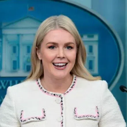 White House press secretary Karoline Leavitt posting an array of Korean skincare products on Instagram.