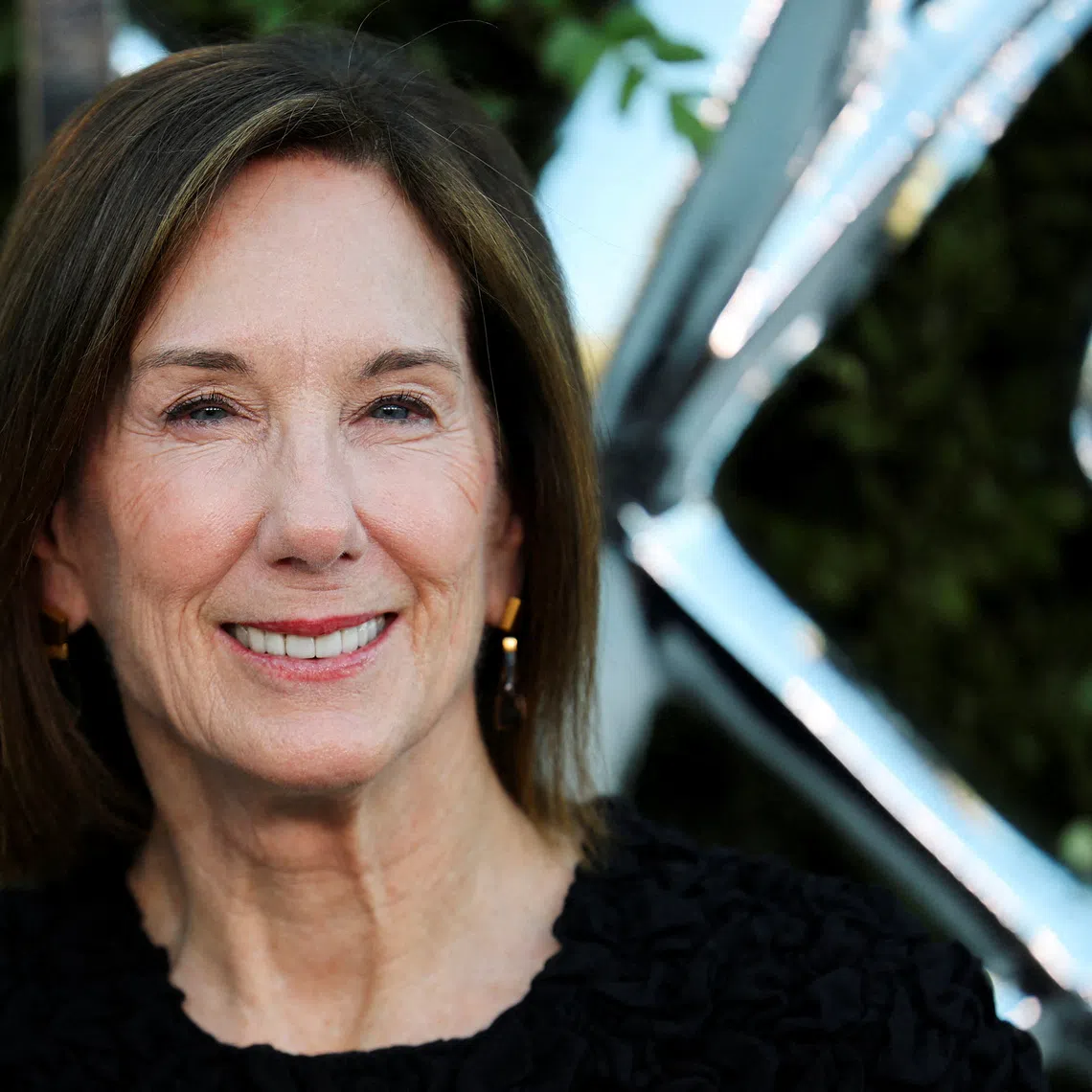 FILE PHOTO: Kathleen Kennedy attends the opening night celebration for the Lucas Museum of Narrative Art ahead of its public opening in Los Angeles, California, US, September 19, 2026. REUTERS/Daniel Cole/File Photo