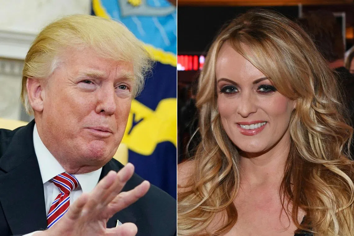 Ms Daniels, whose real name is Stephanie Clifford, claims that the two of them had an affair in 2006, a year after he married his third wife Melania, and more than a decade before he became president. Trump has acknowledged the payout but denied the allegations that they had sex. 